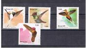 Brasilien 4 Werte Brasilien, 4 Marken 22.Mai Kolibris -