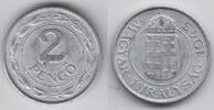 Ungarn 2 Pengo hungary silver coin, 2 pengö, like scan -