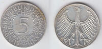 BRD 5 DM 1959 J Bundesrepublik Deutschland, 5 DM Silberadler 1959 J, Erh... 7.81 £ Tax included +  8.59 £ shipping