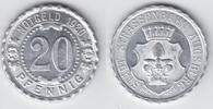 Notmünzen / Notgeld Augsburg 50 Pfennig Augsburg - Augsburger Straßenbahn - 20 Pfennig 1920, Erhaltung siehe Scan! -