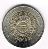 Österreich 2 Euro 2-€-Sondergedenkmünze 2012 10 Jahre Euro-Bargeld, Gemeinschaftsausgabe -