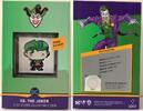 Niue 2 Dollars Niue, 1 ounce silver coin - DC - The Joker, chibi coin, colored, + BOX/COA -
