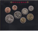 Australien 3,88 Dollars (8 Münzen) Australia, 8 Coins, uncirculated coin Set 1990, like scan, 1 Cent to 2 Dollars -