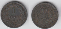 Haus Habsburg - Österreich 1 Kreuzer 1861 A Franz Joseph I., 1 Kreuzer 1... 3.47 £ Tax included +  8.59 £ shipping