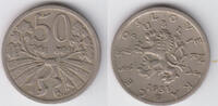 Tschechoslowakei 50 Heller CZ, 50 Heller, like scan -