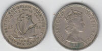 British Caribbean Territories 25 Cents British Caribbean Territories, 25 Cents, like scan -