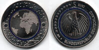 Deutschland 5 Euro Deutschland, 5 Euro Kursgedenkmünze Blauer Planet, Prägestätte G! -