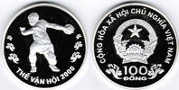 Vietnam 100 Dong Vietnam 100 Dong 2000 <i>sydney olympics 2000", Proof. -