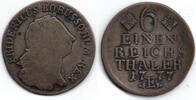 Preussen 1/6 Taler Brandenburg-Preußen, Friedrich der Große, 1/6 Taler 1777 E, siehe Scan -