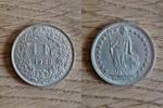 Schweiz 1 Franken Switzerland, silver coin, 1 Franken, like scan -
