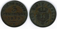 Preußen 3 Pfennig 1870 C prussia, Wilhelm I., 3 Pfenning 1870 C, like sc... 3.47 £ Tax included +  8.59 £ shipping