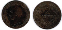 Griechenland 2 Lepta 1869 Greece, 2 lepta 1869, king george, condition l... 25.16 £ Tax included +  8.59 £ shipping
