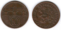 Tschechoslowakei 10 Heller czechoslovakia, 10 heller (Haleru), like scan -