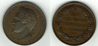 Frankreich - Napoleon III. Bronze-Medaille france, medal "election 1852", Napoleon III. -