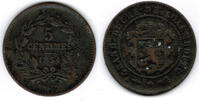 Luxemburg 5 Centimes Kursmünze Luxemburg 5 Centimes Wilhelm III., Erhaltung siehe Scan! -