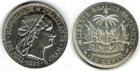 Haiti 20 Cents Haiti, 20 Centimes 1881, like scan -