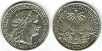 Haiti 50 Cents Haiti, 50 Centimes 1895, like scan -