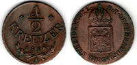 Haus Habsburg - Österreich 1/2 Kreuzer 1816 A Franz II., 1/2 Kreuzer 181... 7.81 £ Tax included +  8.59 £ shipping