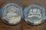 Bulgarien 10 Leva bulgaria, silver coin "university of sofia" -