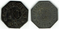 Notgeld / Notmünzen Gaildorf 10 Pfennig Stadt Gaildorf, Kriegsmünze 10 Pfennig 1918, siehe Scan! -