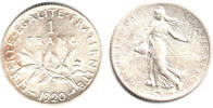 Frankreich 1 Franc france, 1 franc 1920 "la semeuse", like scan -