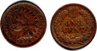 USA 1 Cent USA, 1 Cent 1896 Indian Head, like scan -