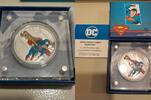 Niue 2 Dollars Niue, 1 ounce silver coin - DC - Superman, Justice League, coloured -
