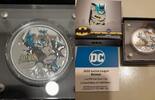 Niue 2 Dollars Niue, 1 ounce silver coin - DC - Batman, Justice League, coloured -