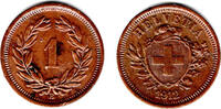 Schweiz 1 Rappen 1912 Switzerland, 1 Rappen 1912 B, like scan (gutes) se... 4.34 £ Tax included +  8.59 £ shipping
