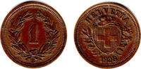 Schweiz 1 Rappen 1928 Switzerland, 1 Rappen 1928 B, like scan sehr schön... 4.34 £ Tax included +  8.59 £ shipping