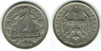 Drittes Reich 1 Mark Drittes Reich, Kursmünze 1 Mark 1936 D, Erhaltung siehe Scan! -