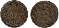 Schweiz 20 Rappen Switzerland, 20 Rappen 1858 B, like scan -