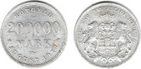 Hamburg - Hamburgische Bank 200.000 Mark Verrechnungsmarke 1923 J Notgel... 5.21 £ Tax included +  8.59 £ shipping