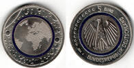 Deutschland 5 Euro Deutschland, 5 Euro Kursgedenkmünze Blauer Planet, Prägestätte G! -