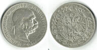 Österreich 5 Kronen austria silver coin, 5 corona (Crowns), like scan -