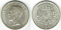 Schweden 2 Kroner sweden 1939, 2 kroner silver, Gustaf V., -