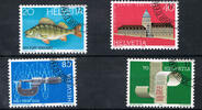 Schweiz 4 Werte (20 C - 80 C) Schweiz 1983, 4 Marken Jahresereignisse -