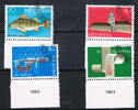 Schweiz 4 Werte (20 C - 80 C) Schweiz 1983, 4 Marken Jahresereignisse -