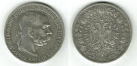 Österreich 5 Kronen austria silver coin, 5 corona (Crowns), like scan -