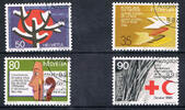 Schweiz 4 Werte (35 C - 90 C) Schweiz 1986, 4 Marken Jahresereignisse -