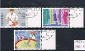 Schweiz 3 Werte (35 C - 90 C) Schweiz 1987, 3 Marken Jahreserignisse -