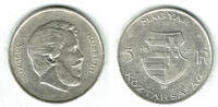 Ungarn 5 Forint hungary silver coin, Kossuth, like scan -