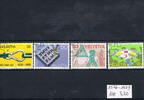 Schweiz 4 Werte (35 C - 90 C) Schweiz 1988, 4 Marken Jahresereignisse -