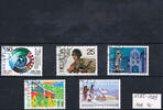 Schweiz 5 Werte (25 C - 90 C) Schweiz 1989, 5 Marken Jahresereignisse -