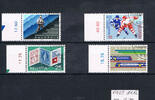 Schweiz 4 Werte (25 C - 90 C) Schweiz 1990, 4 Marken Jahresereignisse -