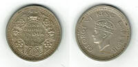 Indien 1 Rupie India, 1 Rupee 1945 "King George VI.", like scan! -