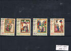 Schweiz 4 Werte (35 C - 90 C) Schweiz 1988, 4 Marken Pro Patria: 700 Jahre Kunst und Kultur -