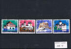 Schweiz 4 Werte (20 C - 80 C) Schweiz 1978 4 Marken Pro Patria: Schlösser -