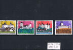 Schweiz 4 Werte (20 C - 80 C) Schweiz 1976 4 Marken Pro Patria: Schlösser -