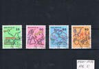 Schweiz 4 Werte (35 C - 90 C) Schweiz 1988 4 Marken Pro Juventute: Entwicklung des Kindes -